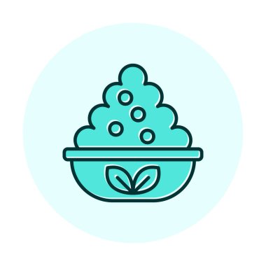 Düz kase mayalı, basit tasarım.