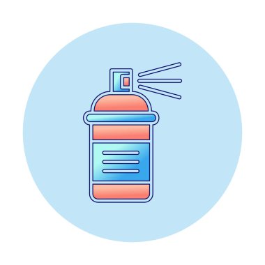 Boya spreyi ikon vektörü