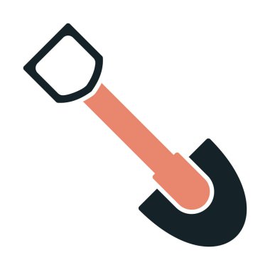 Web simge vektör çizim kürek 