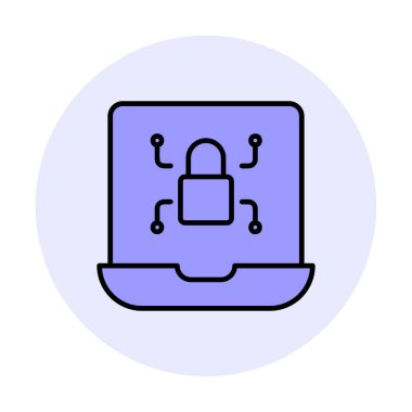 Fidye bilgisayar vektör çizimi tasarımı