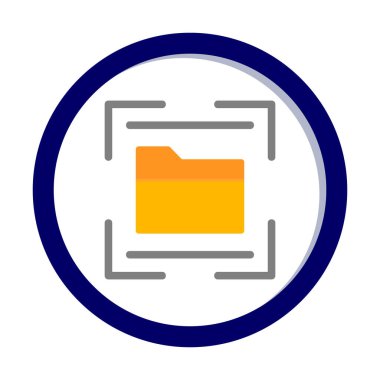 Dizin Tarayıcı simgesi çizimi