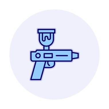 Spray Gun icon vector illustration