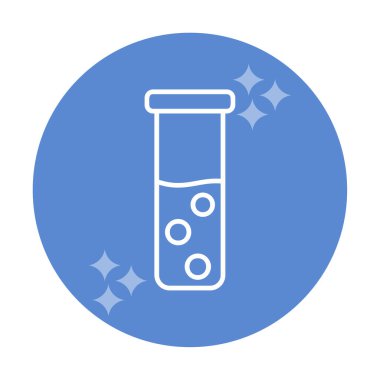 Test Tube modern icon vector illustration