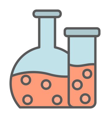 Şişesi web simgesi, vektör çizim  