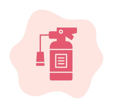 Yangın söndürme simgesinin vektör çizimi                            