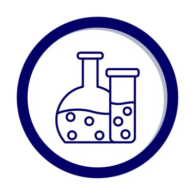 Şişesi web simgesi, vektör çizim  