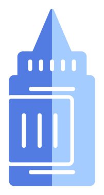 Boya tüpü. Web simgesi vektör illüstrasyonu  