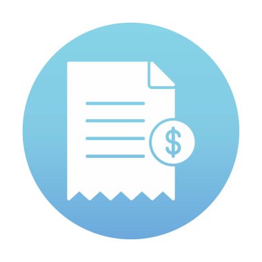 Alışveriş Alımı simgesi vektör illüstrasyonu