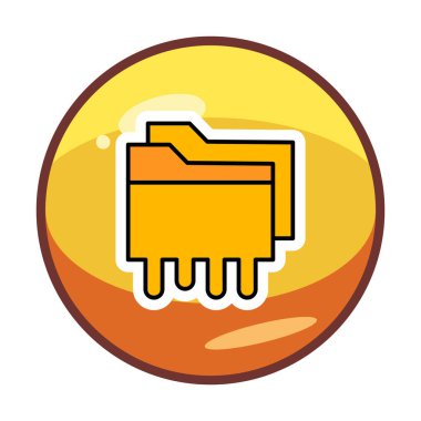 Veri Sızıntısı Ağ simgesi, vektör illüstrasyonu 