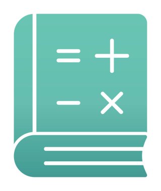 Matematik Kitabı vektör çizimi, simge ögesi arkaplanı          