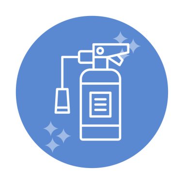 Yangın söndürme simgesinin vektör çizimi                            