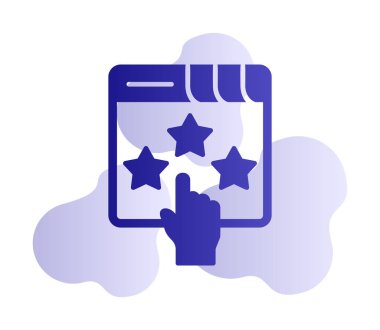 Basit sıralama simgesi, vektör illüstrasyonu