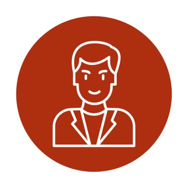 Doktor simgesinin vektör çizimi