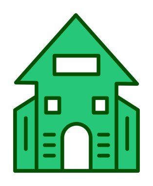 Üniversite oluşturma vektör simgesi