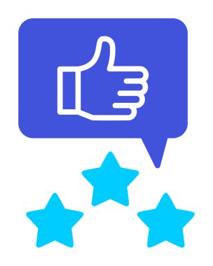 Basit düz İnceleme simgesi vektör illüstrasyon tasarımı