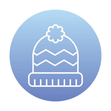 Beanie icon vector illustration 