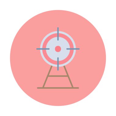 hedef simge, vektör illüstrasyonu basit tasarım