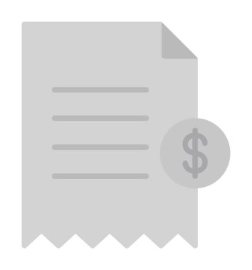 Alışveriş Alımı simgesi vektör illüstrasyonu