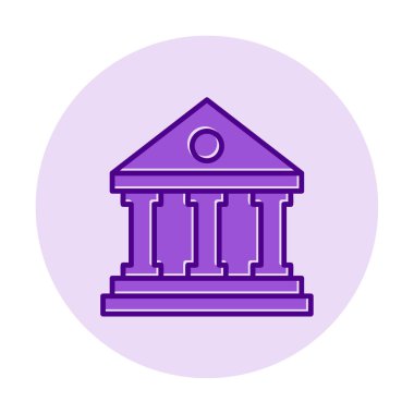 Simge vektör tasarlamak yapı Müzesi