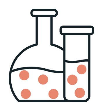 Şişesi web simgesi, vektör çizim  