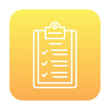 Pano düz simgesinin vektör illüstrasyonu