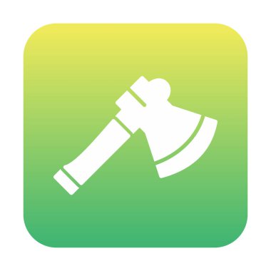 Balta. Web simgesi basit illüstrasyon