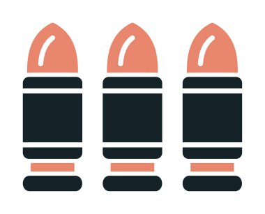 Madde işaretleri web simgesi, vektör çizim