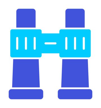 binoküler ikon vektör çizimi