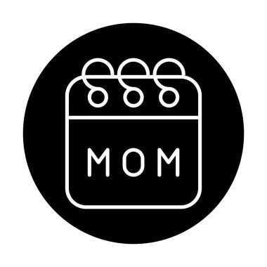 Anne takvimi olayı, vektör illüstrasyonu