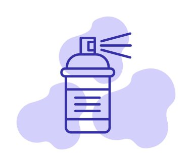 Boya spreyi ikon vektörü