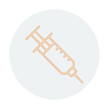 Şırınga ikonu vektör çizimi