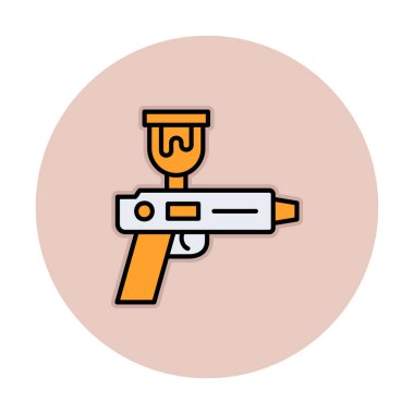 Spray Gun icon vector illustration