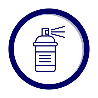 Boya spreyi ikon vektörü