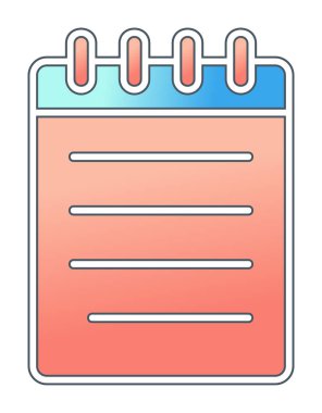 dizüstü bilgisayar simgesi, vektör illüstrasyonu basit tasarım