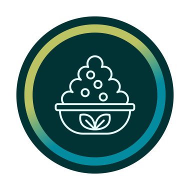 Düz kase mayalı, basit tasarım.