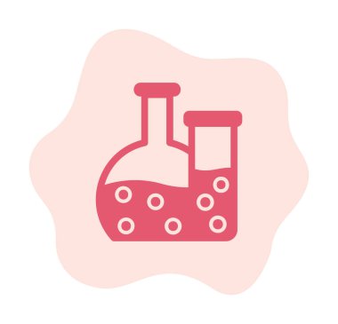 Şişesi web simgesi, vektör çizim  