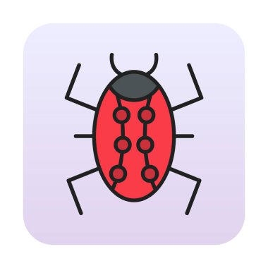 hata web simgesi vektör illüstrasyonu