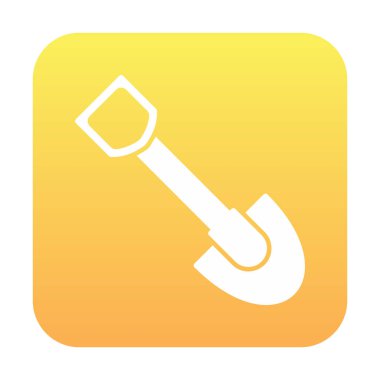 Web simge vektör çizim kürek 