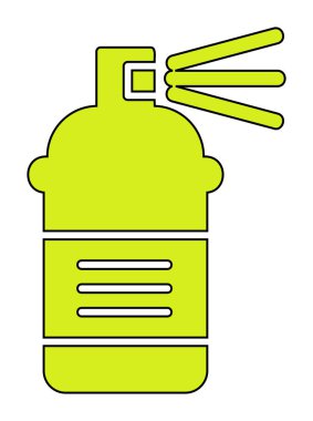 Boya spreyi ikon vektörü