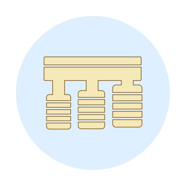 Araba pedalları web tasarım ikonu. Beyaz arkaplanda vektör illüstrasyonu