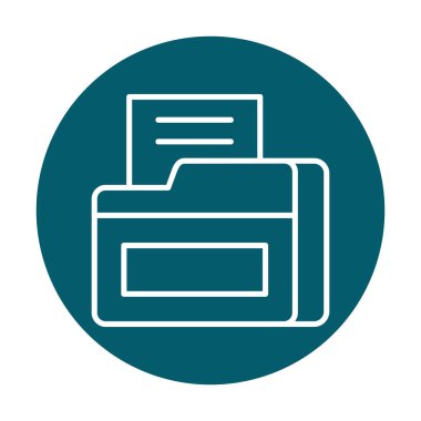 dizin simgesi vektör illüstrasyonu 