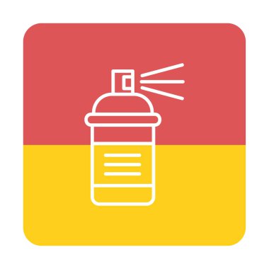 Boya spreyi ikon vektörü