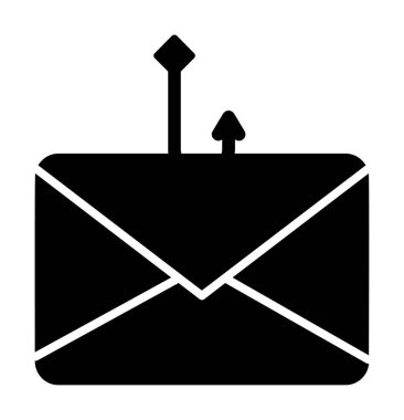 Basit düz fonlama simgesi vektörü 