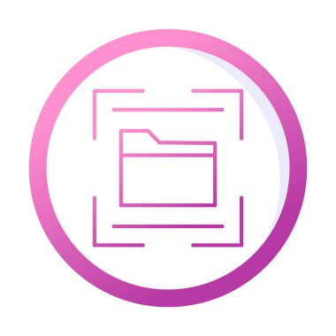 Dizin Tarayıcı simgesi çizimi