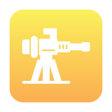 Makine Tüfeği vektör illüstrasyonu