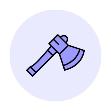 Balta. Web simgesi basit illüstrasyon