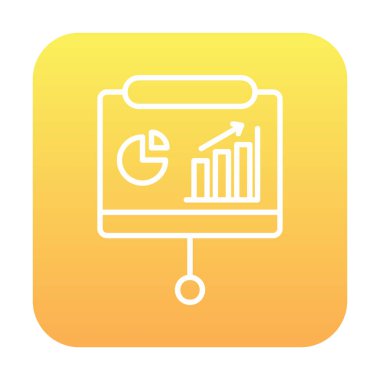 Sunum, iş istatistikleri ve pasta grafik ikonlu veri analizleri. iş analizleri, analizler, istatistikler, pasta grafiği