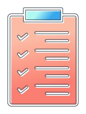 Pano düz simgesinin vektör illüstrasyonu