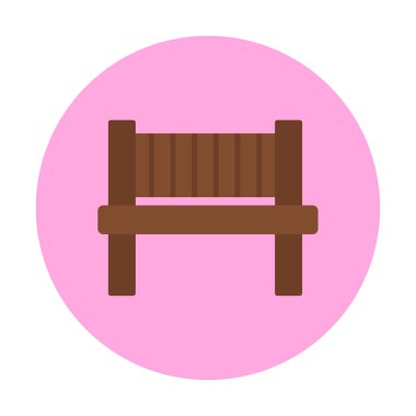 bank simgesi, vektör illüstrasyonu basit tasarım