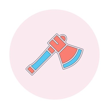 Balta. Web simgesi basit illüstrasyon